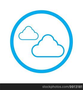 simple Cloud logo template vector illustration design icons