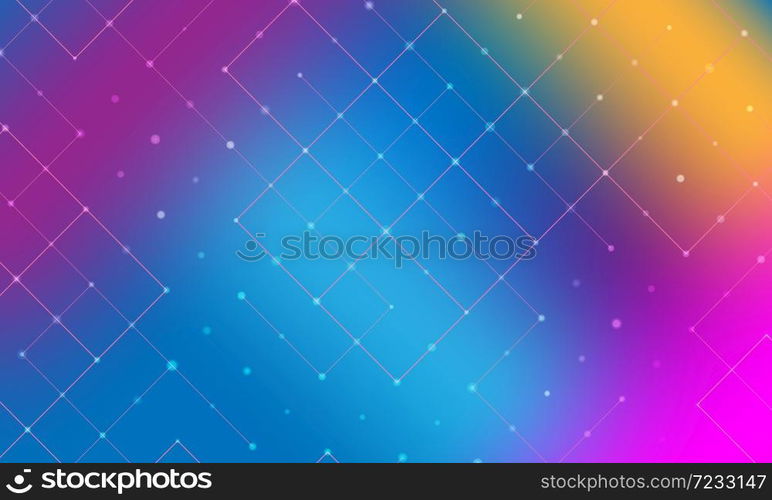 Simple colorful pattern. Vector illustration. Simple grid pattern