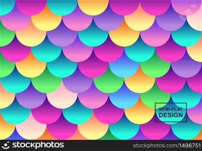 Simple composition of circles in a rows. Trendy geometric background. Vector pattern design. Simple composition of circles in a rows. Trendy geometric background. Vector design