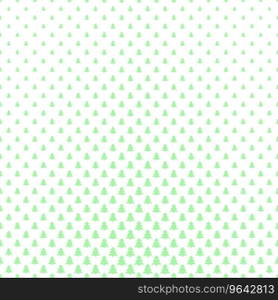 Simple geometric pine tree pattern background Vector Image