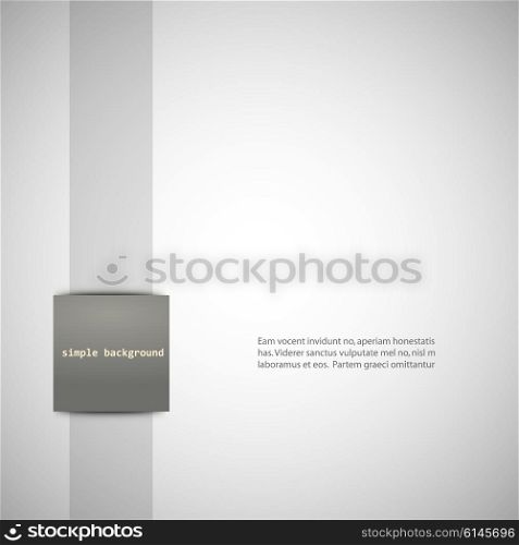 Simple gray background with color inserts. Simple gray background with color inserts.