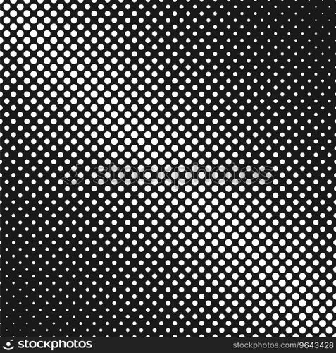 Simple halftone dotted background pattern design Vector Image