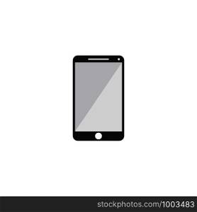 Simple Handphone gadget logo technology vector icon illustration design