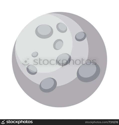 Simple Mercury design vector illustration on white background