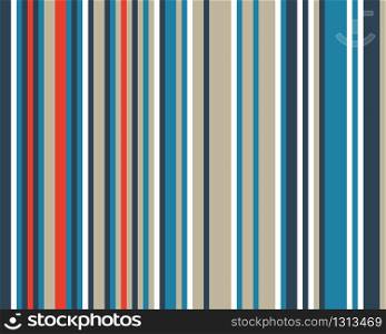 Simple pattern of colored lines, seamless abstract geometric background