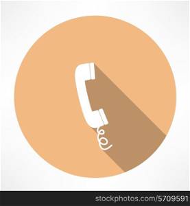 simple phone icon. Flat modern style vector illustration