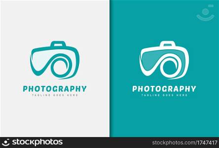 Simple Photography Logo Design. Abstract Simple Flat Camera Symbol With Cute Elegant Design. Vector Logo Illustration. Vector Logo Illustration. Graphic Design Element.