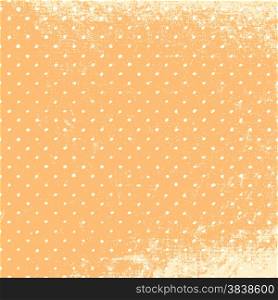 Simple Polka Grunge texture for your design. EPS10 vector.
