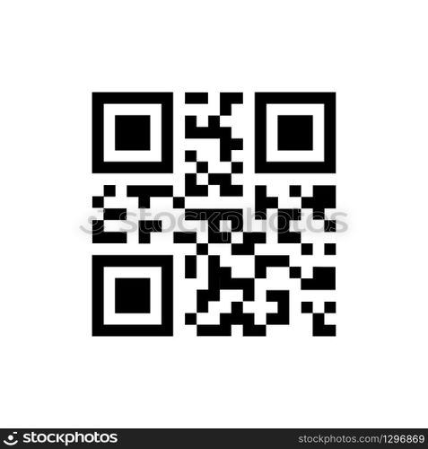 Simple QR code icon