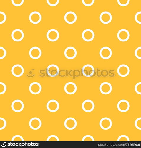 Simple seamless circle vector pattern