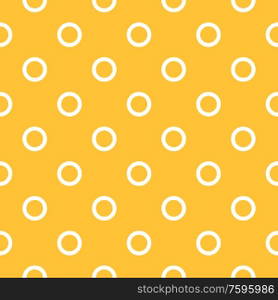 Simple seamless circle vector pattern