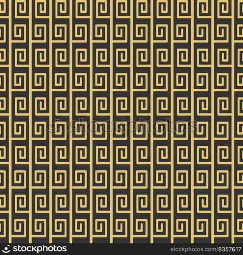 Simple seamless pattern. Gold weave for backgrounds, banners, advertising and creative design. Flat style.
