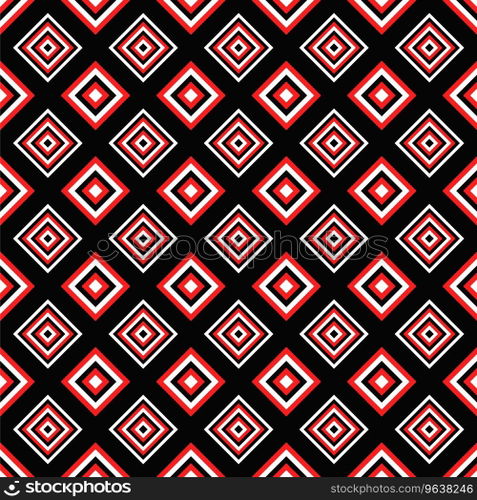 Simple seamless square pattern background design Vector Image