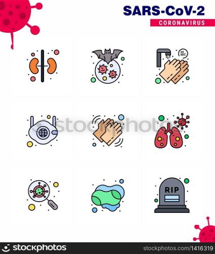 Simple Set of Covid-19 Protection Blue 25 icon pack icon included hands, safety, hands, medical, face viral coronavirus 2019-nov disease Vector Design Elements