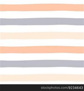 Simple striped seamless pattern isolated on white background. Vector wallpaper design template.