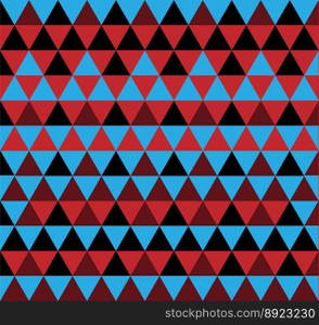 Simple triangle pattern vector image