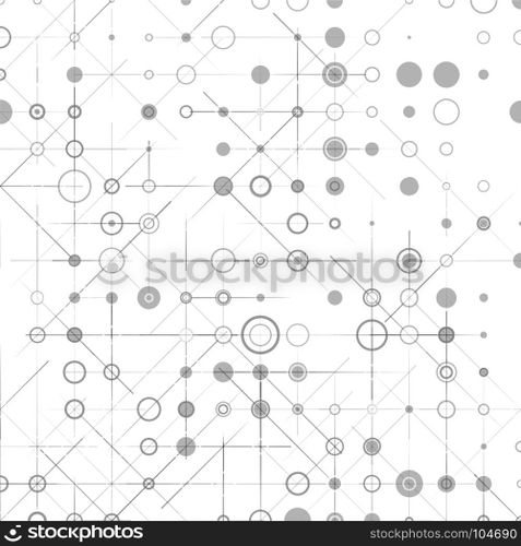 Simple triangular pattern. Geometric simple minimalistic background. Triangles dotted pattern. Vector illustration