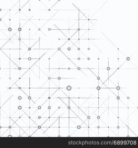 Simple triangular pattern. Geometric simple minimalistic background. Triangles dotted pattern. Vector illustration