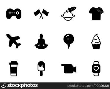 Simple vector icon lifestyle and habits. Flat illustration on a theme lifestyle and habits