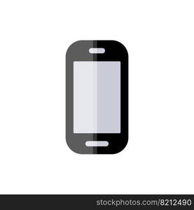 Simple vector icons. Flat illustration on a theme smartphone. Set of black vector icons, isolated against white background. Flat illustration on a theme smartphone