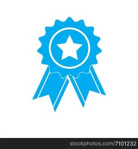 simply award medal icon on white background. flat style. certificate ui symbol. certificate sign.