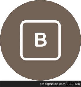Simply rounded color office idea icon.
