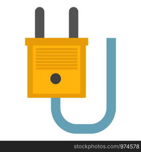 Single socket icon. Flat illustration of single socket vector icon for web. Single socket icon, flat style