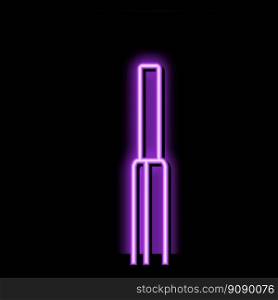 single strand wire neon light sign vector. single strand wire illustration. single strand wire neon glow icon illustration