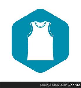 Singlet icon. Simple illustration of singlet vector icon for web. Singlet icon, simple style