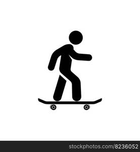 Skate board icon vector illustration design and background