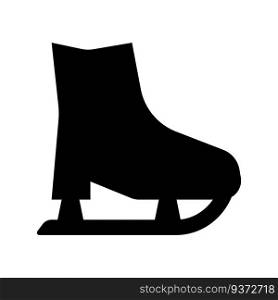 skates icon vector template illustration logo design