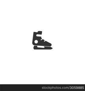 Skating icon logo vector design
