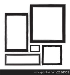 Sketch icon with rectangles squares for banner design.Vector illustration. stock image. EPS 10.. Sketch icon with rectangles squares for banner design.Vector illustration. stock image. 