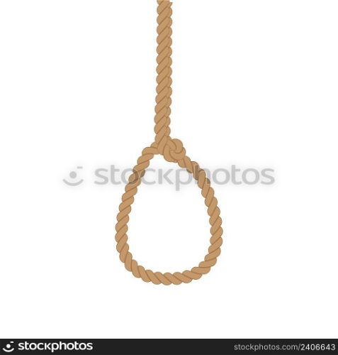 Sketch illustration with rope loop for concept design. Vector illustration. stock image. EPS 10. . Sketch illustration with rope loop for concept design. Vector illustration. stock image. 