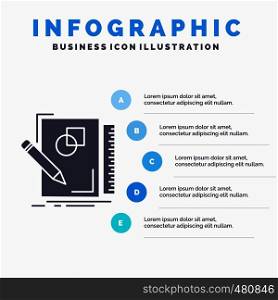 sketch, sketching, design, draw, geometry Infographics Template for Website and Presentation. GLyph Gray icon with Blue infographic style vector illustration.. Vector EPS10 Abstract Template background