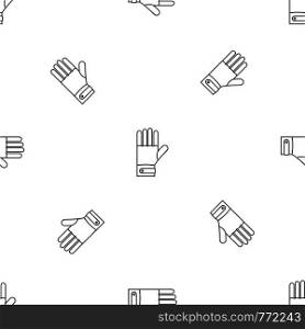 Ski gloves pattern seamless vector repeat geometric for any web design. Ski gloves pattern seamless vector