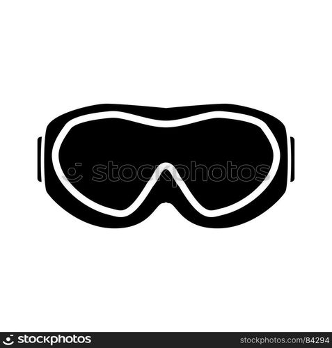 Ski goggles icon .