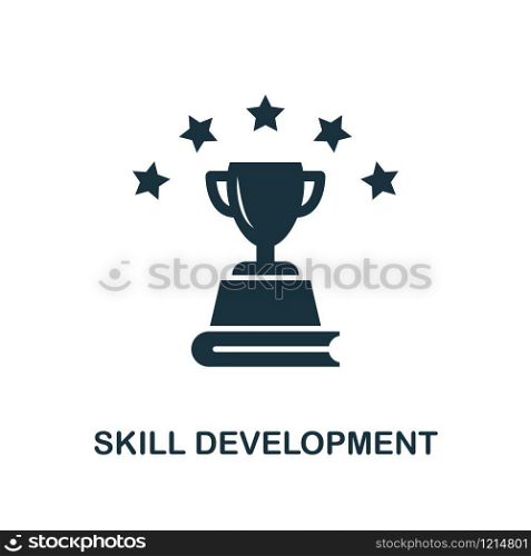 Skill Development creative icon. Simple element illustration. Skill Development concept symbol design from online education collection. Can be used for mobile, web design, apps, software, print. Skill Development creative icon. Simple element illustration. Skill Development concept symbol design from online education collection. Objects for mobile, web design, apps, software, print.