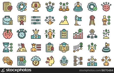 Skill level icon outline vector. Expert success. Start game. Skill level icon outline vector. Expert success