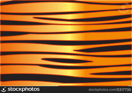 Skin animal tiger. The Texture of the wildlife tiger.Vector illustration