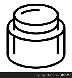 Skin care cream icon outline vector. Cosmetic gel. Collagen product. Skin care cream icon outline vector. Cosmetic gel