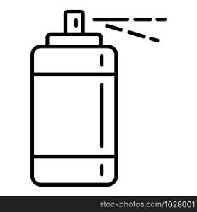 Skin deodorant icon. Outline skin deodorant vector icon for web design isolated on white background. Skin deodorant icon, outline style