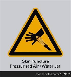 Skin Puncture Pressurized Air Water Jed