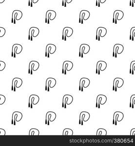 Skipping rope pattern. Simple illustration of skipping rope vector pattern for web. Skipping rope pattern, simple style