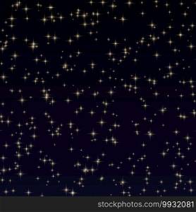 sky background with glitter stars . Template for your design. sky background wit stars