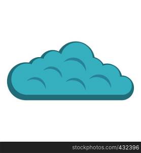 Sky cloud icon flat isolated on white background vector illustration. Sky cloud icon isolated