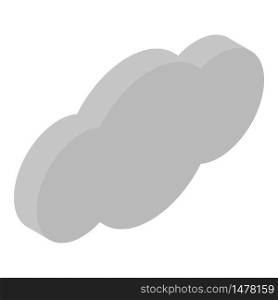 Sky cloud icon. Isometric of sky cloud vector icon for web design isolated on white background. Sky cloud icon, isometric style