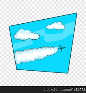 Sky icon. Cartoon illustration of sky vector icon for web. Sky icon, cartoon style