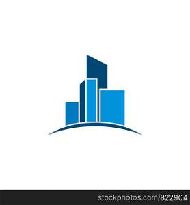Skyline, Skyscraper Logo Template Illustration Design. Vector EPS 10.