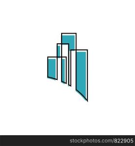Skyline, Skyscraper Logo Template Illustration Design. Vector EPS 10.